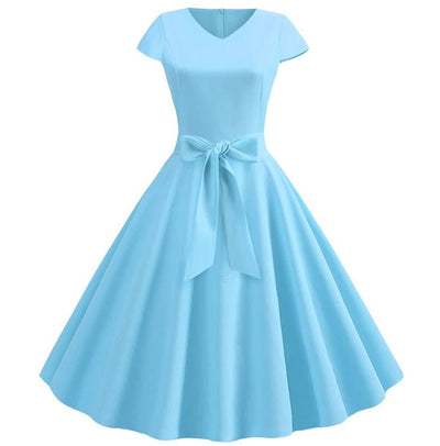 Vestido Vintage Romântico Sky