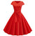 Vestido Vintage Romântico Vermelho