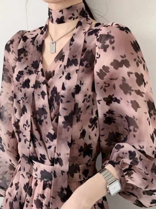 Vestido Vintage Rosa Dos Anos 1940