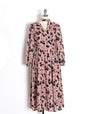 Vestido Vintage Rosa Dos Anos 1940