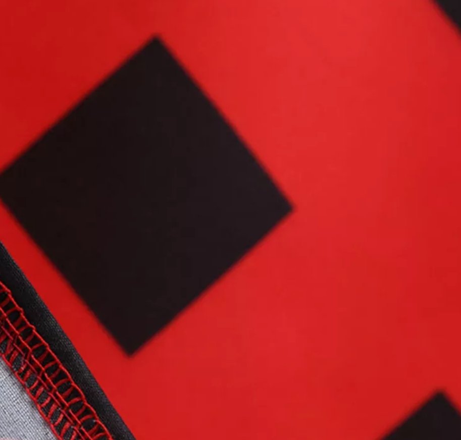 Vestido Vintage Vermelho Moderno