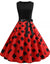 Vestido Vintage Vermelho Moderno