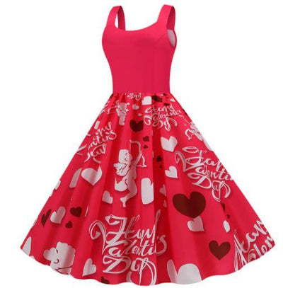 Vestido Vintage Cupido Para O Dia Dos Namorados