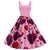 Vestido Rosa Vintage Para O Dia Dos Namorados