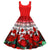 Vestido Vintage Rosas Para O Dia Dos Namorados