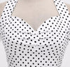 Vestido Branco Sexy Pin Up Vintage