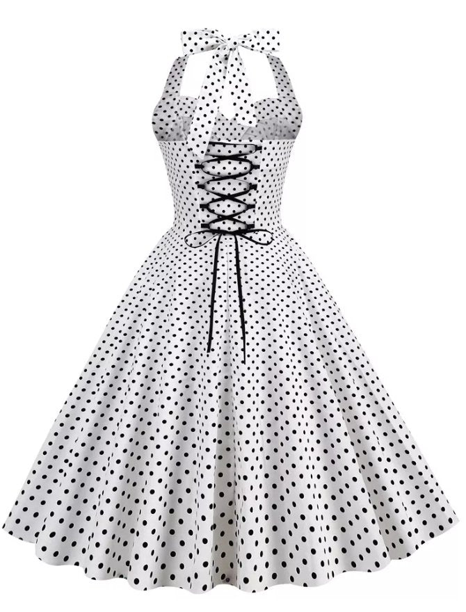 Vestido Branco Sexy Pin Up Vintage