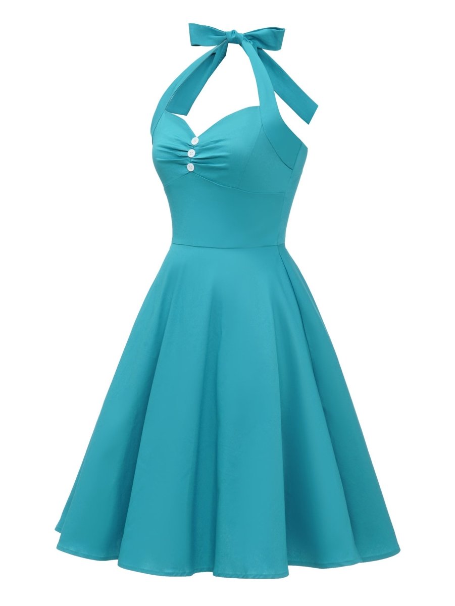 Vestido Vintage Sexy Pin Up Sky