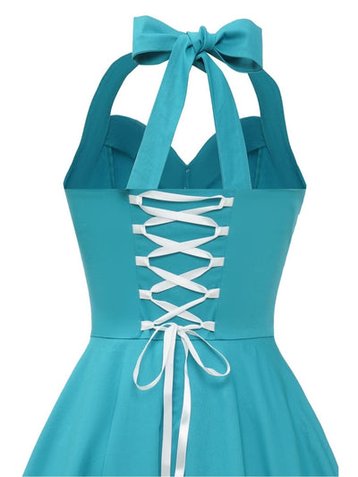 Vestido Vintage Sexy Pin Up Sky