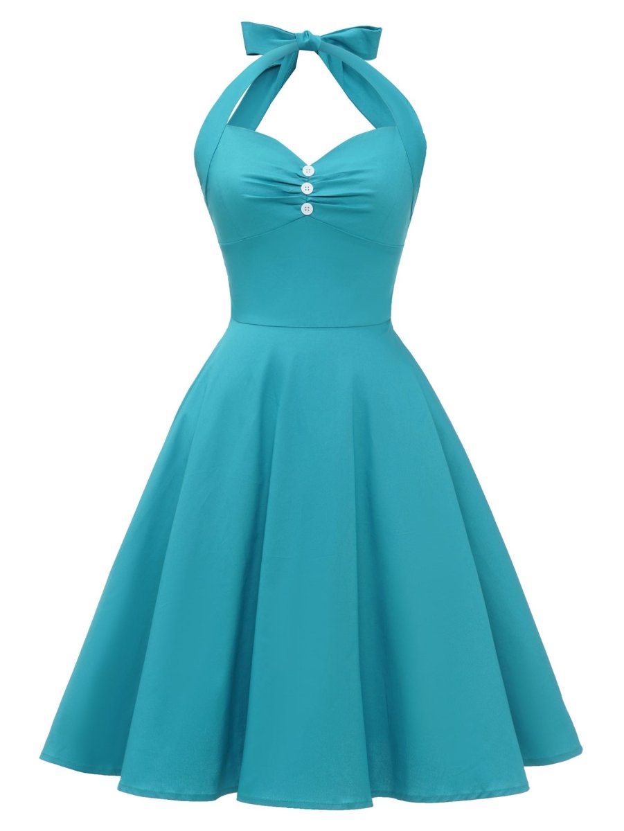 Vestido Vintage Sexy Pin Up Sky