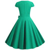 Vestido Vintage Sexy Pin Up Verde