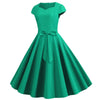 Vestido Vintage Sexy Pin Up Verde