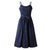 Vestido Vintage Anos Sessenta Azul