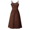 Vestido Vintage Marrom Dos Anos 60