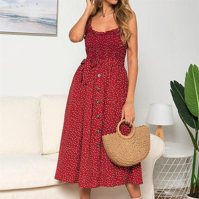 Vestido Vintage Vermelho Dos Anos Sessenta
