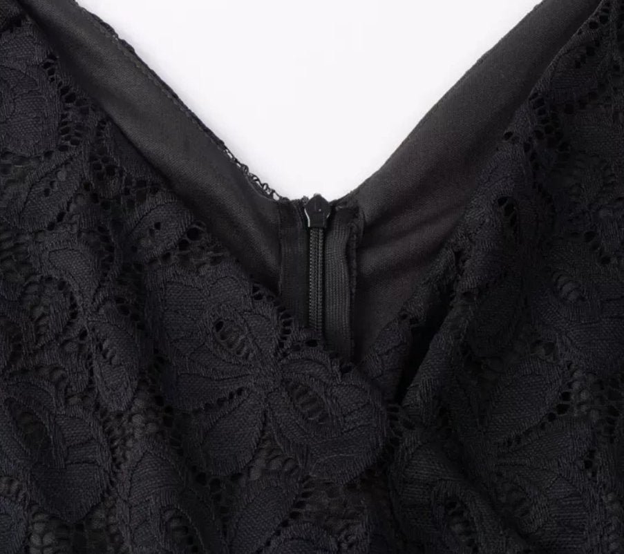 Vestido Vintage Sob Medida Preto