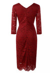 Vestido Vermelho Terno Vintage