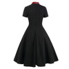 Vestido Vintage Tartan Preto