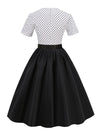 Vestido Vintage Moderno Preto