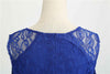 Vestido Trapézio Vintage Azul