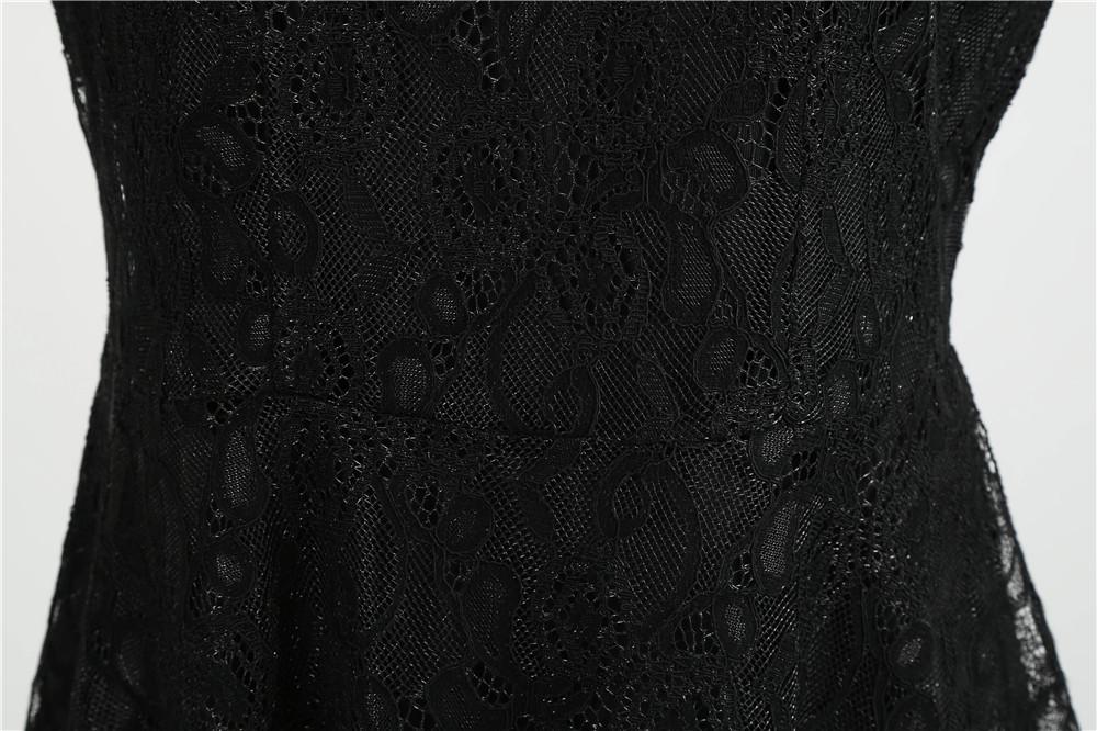 Vestido Trapézio Vintage Preto