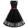 Vestido Trapézio Vintage Preto