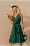 Vestido Vintage Verde Esmeralda