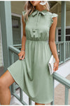 Vestido Vintage Verde Maçã
