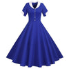 Robe Vintage 50s Bleue