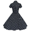Robe Vintage Année 50 Noir