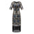 Vestido Longo Dourado Gatsby Vintage Dos Anos 1920