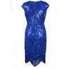 Vestido Azul Anos 20