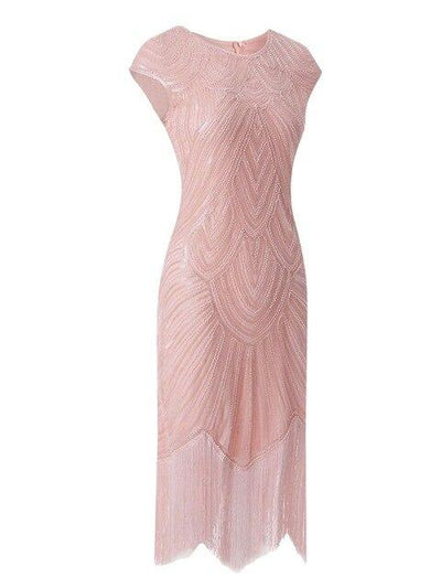 Vestido Rosa Anos 20