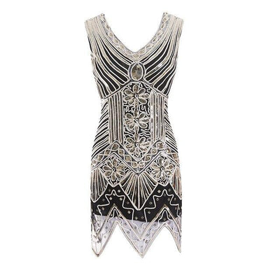 Vestido Midi Vintage Anos 20