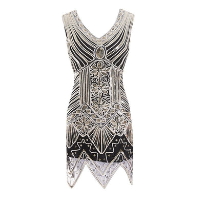 Vestido Midi Vintage Anos 20