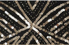 Vestido Vintage Retrô Preto Dourado Anos 1920