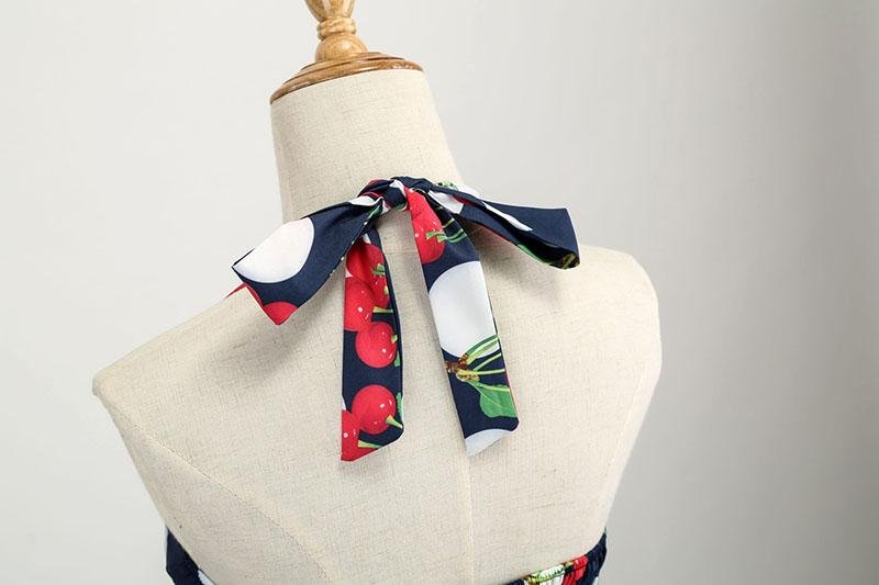 Vestido Vintage Cereja