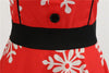 Vestido Vintage Floco De Neve