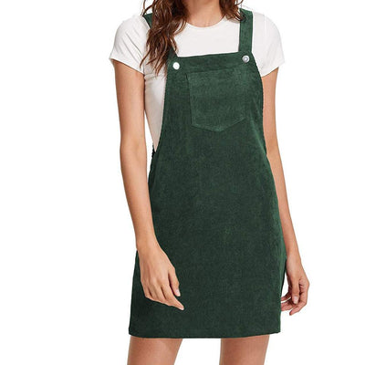 Vestido Adolescente Verde De Veludo Vintage