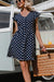 Vestido Vintage Azul Marinho