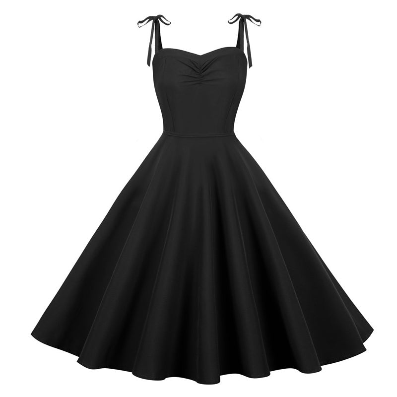 Vestido Vintage Plus Size Sexy Chique Preto