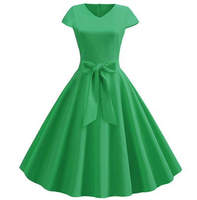 Vestido Vintage Verde Anos 60